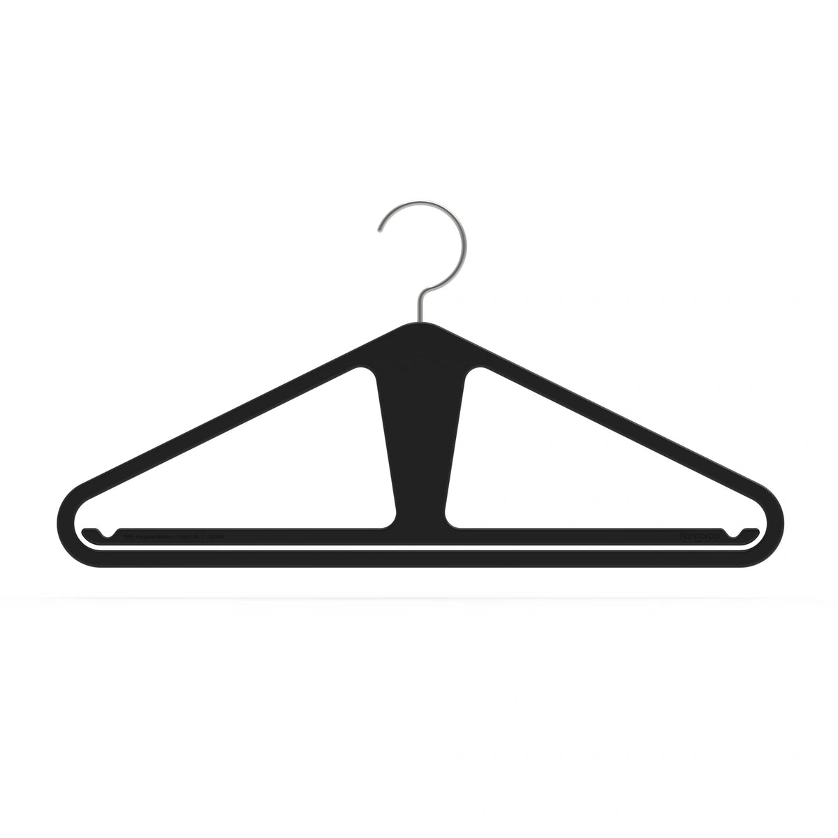 Kangaroo Slim in Charcoal: single hanger