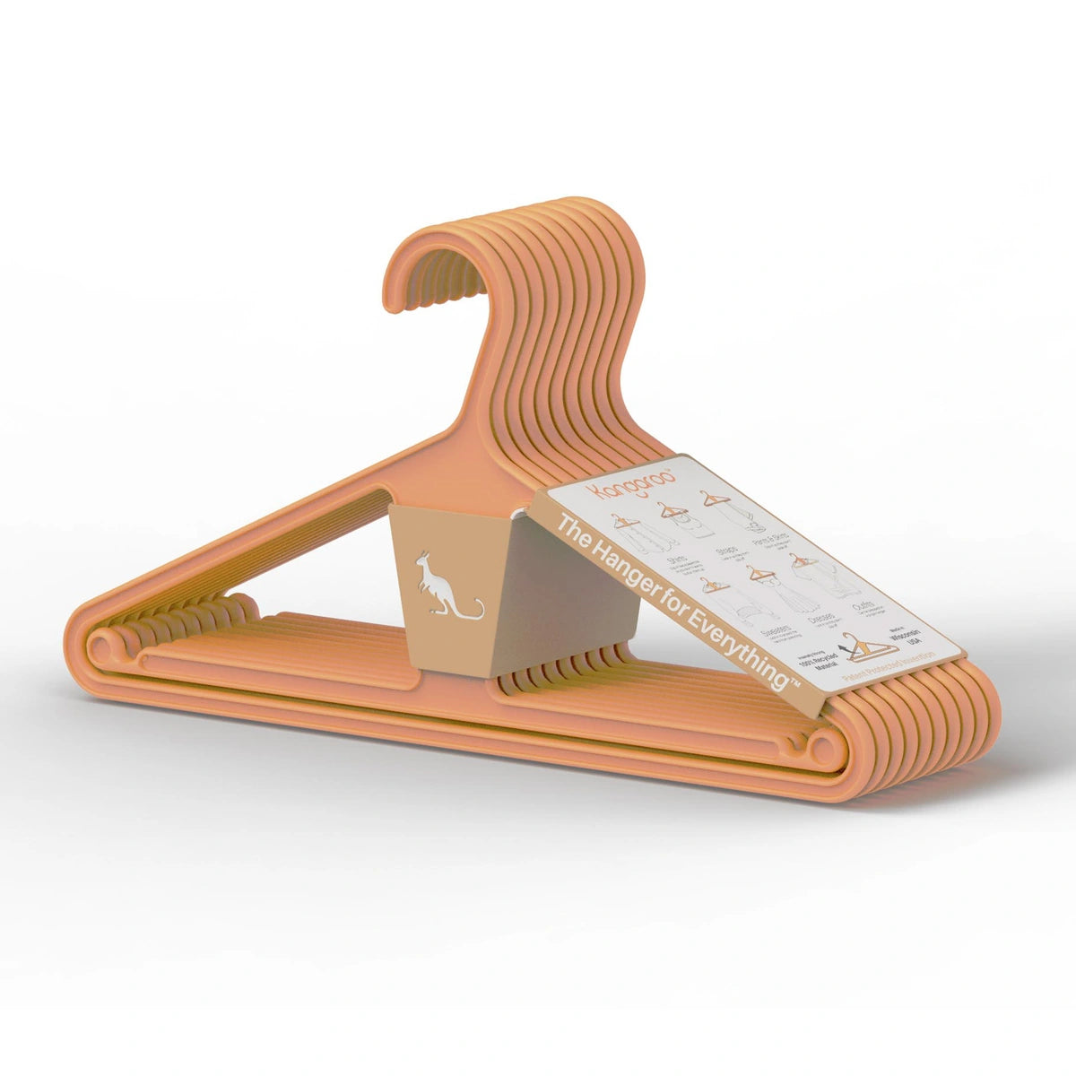 Kangaroo Heavy Duty in Tangerine: packaging